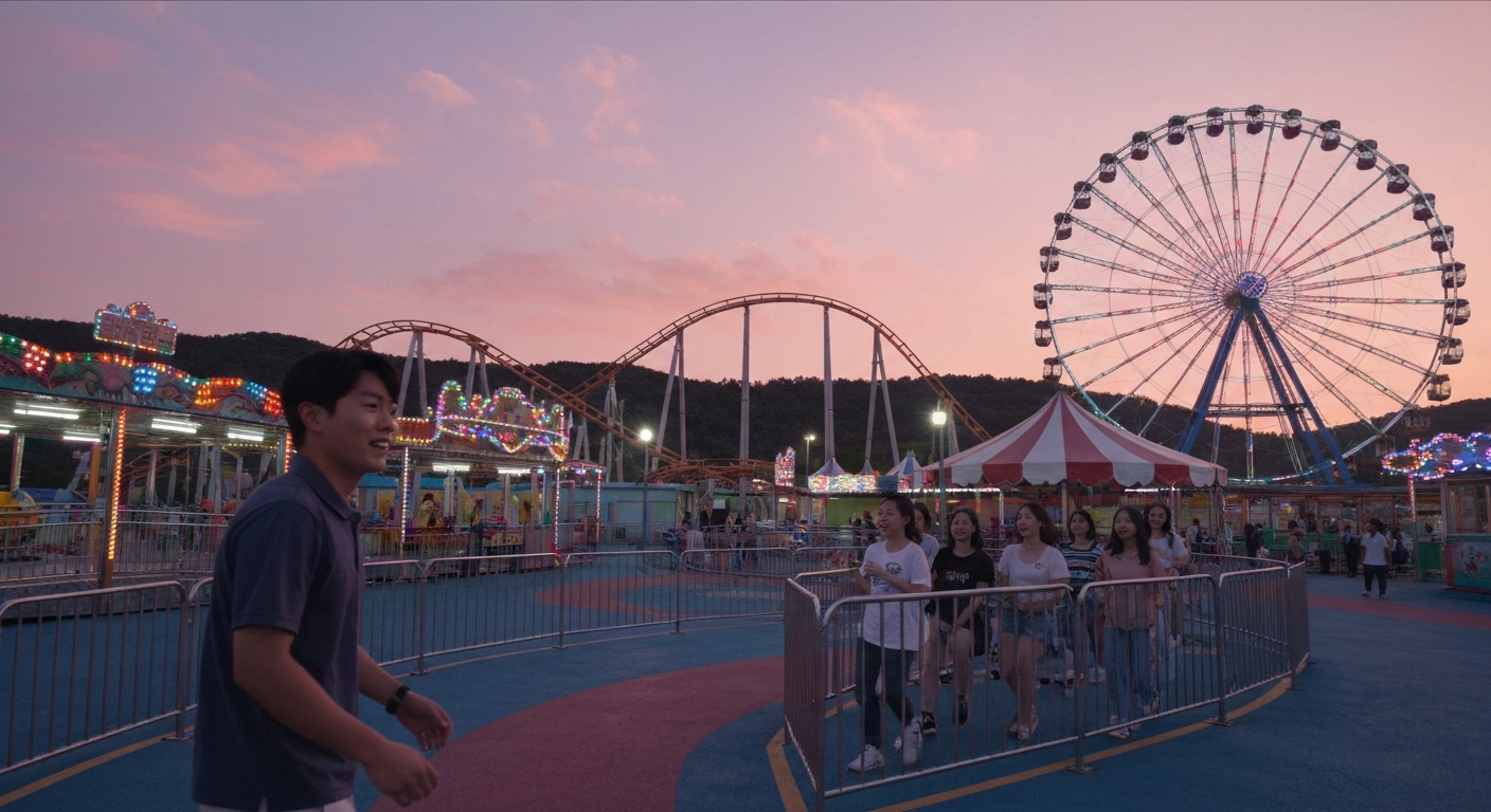 레저/어뮤즈먼트 운영사 - 레저/어뮤즈먼트 운영사, 성수기 수백 명 단기 투입 인력의 안전교육을 모바일 3일 완결로 전환